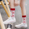 Smiling Socks® - Hippe Sokken - Sokken Met Print - 5 Paar - Anti zweet - Giftbox - Maat 35-43 - Dames sokken