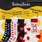 Smiling Socks® - Hippe Sokken - Sokken Met Print - 5 Paar - Anti zweet - Giftbox - Maat 35-43 - Dames sokken