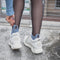 Smiling Socks® Sokken met gezicht | Sneakersokken - Vrouw/Man - Leuke sokken - Kleurrijk - 10 Paar - Maat 35-43 - Huissokken - Katoen - Cadeau voor haar
