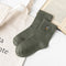 Smiling Socks® Warme Sokken Dames - Huissokken - 10 Paar - Maat 35-43 - Katoen - Unisex - Kleurvol - Anti zweet