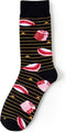 Smiling Socks® Watermeloen & Pizza - Gekke Sokken - Warme Sokken Dames - 5 Paar - Kleurvol - Giftbox - Maat 35-43 - Anti slip