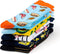 Smiling Socks® Watermeloen & Pizza - Gekke Sokken - Warme Sokken Dames - 5 Paar - Kleurvol - Giftbox - Maat 35-43 - Anti slip