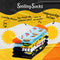 Smiling Socks® Watermeloen & Pizza - Gekke Sokken - Warme Sokken Dames - 5 Paar - Kleurvol - Giftbox - Maat 35-43 - Anti slip