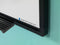 Smit Visual Whiteboard 60x90 cm Gelakt Staal Softline - 8mm Zwart aluminium frame