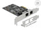 Delock PCI Express x2 Card - 2x RJ45 2.5 Gigabit LAN RTL8125