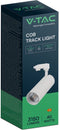 V-TAC VT-47050-W LED Tracklights - COB Tracklights - IP20 - Wit - 40 Watt - 3150 Lumen - 3IN1
