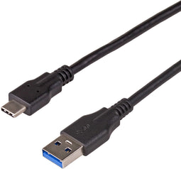Akyga AK-USB-15 - USB-kabel USB-A naar USB-C - 1.00 m - Zwart
