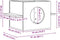 vidaXL - Kattenhuis - 51x35x30 - cm - massief - grenenhout - wasbruin
