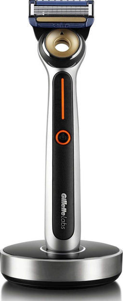 Gillette Labs Heated Razor - Scheerapparaat - 5 scheerbladen - Zwart Zilver