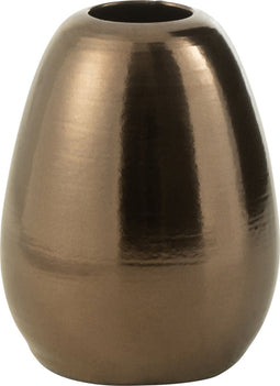 J-Line vaas - porselein - goud - small - 30 cm hoog