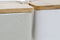 Zoutvaatje met deksel Home ESPRIT Wit Beige Natuurlijk Bamboe Dolomite 15 x 12 x 11 cm (2 Stuks)