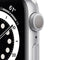 Apple Watch Series 6 - Smartwatch - Zuurstofmeting ECG - Zilver (Wit)