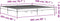 vidaXL - Bedframe - bewerkt - hout - metaal - gerookt - eikenkleurig - 200x200 - cm