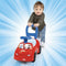 Smoby - 2 in 1 kinderautodrager - Spidey - Doos onder het zadel + claxon - Vanaf 10 maanden - Made in France