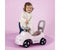 Smoby - 2 in 1 kinderdrager - Auto Pink - Doos onder het zadel + claxon - Vanaf 10 maanden - Made in France