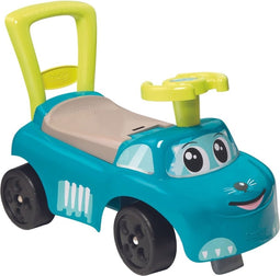 Smoby - Auto Ride On - Blauw - Loopauto - Ergonomisch - Opbergvak - Vanaf 10m.