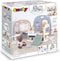 Smoby - Baby Care - Baby verzorgingscentrum - kinderopvang voor poppen met 5 verschillende ruimtes: ingang, speeltuin, toilet, dutje, maaltijd/creatief.