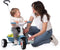 Smoby Be Move Blauw - Driewieler met duwstang