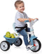 Smoby Be Move Blauw - Driewieler met duwstang