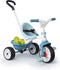 Smoby Be Move Blauw - Driewieler met duwstang