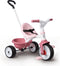 Smoby Be Move Roze - Driewieler met duwstang