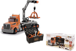 Smoby - Black & Decker - Bricolo Truck - Kraan - Gereedschapskoffer - Vrachtwagen