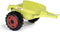 Smoby - Claas Farmer Xl Traktor + Aanhangwagen - Traptractor
