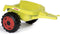 Smoby - Claas Farmer Xl Traktor + Aanhangwagen - Traptractor