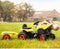 Smoby - Claas Farmer Xl Traktor + Aanhangwagen - Traptractor