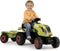 Smoby - Claas Farmer Xl Traktor + Aanhangwagen - Traptractor