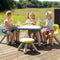 Smoby - Kindertafel - Blauw - Binnen Buiten - UV-bestendige behandeling - Gemaakt in Frankrijk Sterke punten: Kleur(en) Blauw wit L76 x b52 x h45 cm