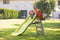Smoby - Outdoor-collectie - Glijbaan - Funny Glijbaan - 2 meter - wateraansluiting - ergonomische handvaten - groen, oranje, wit - anti-UV
