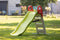 Smoby - Outdoor-collectie - Glijbaan - Funny Glijbaan - 2 meter - wateraansluiting - ergonomische handvaten - groen, oranje, wit - anti-UV