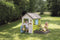 Smoby - Outdoor collectie - Square Speelhuis met Zandbak - Speelhuis accessoire - capaciteit 100kg - vanaf 2 jaar