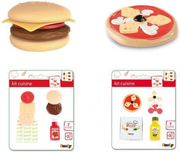 Smoby Pizza/Hamburger Set Verschillende uitvoeringen