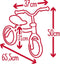 Smoby Rookie Balance Bike - loopfiets - vanaf 2 jaar