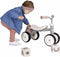 Smoby Rookie - Loopfiets - Step - Roze - Ontdek de Wereld op Vier Wielen!
