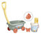 Smoby - Smoby Green - Strandkarretje met emmer en accessoires - Vanaf 18m.
