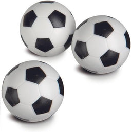 Smoby - Voetbaltafel Balletjes - 3 stuks - 34 mm - Zwart & Wit