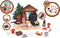 Smoby Winter Chalet met Accessoires, 30dlg.