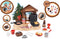 Smoby Winter Chalet met Accessoires, 30dlg.