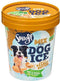 Smoofl Premium Hondensnacks: Ijs voor honden als een snack om af te koelen in de zomer en als een gezonde hond traktatie met verfrissend effect, honden ijs met pindakaas