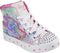 Skechers TWI-LITES 2.0 - Meisjes Sneakers - Unicorn Galaxy - Pink/Multi - Maat 28