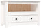 vidaXL - Tv-meubel - 79x35x52 - cm - massief - grenenhout - wit