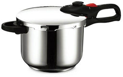 Feel Maestro MR-2902 - Snelkookpan - Roestvrij staal 6 L - Zwart