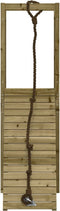 vidaXL - Speelhuis - met - klimwand - geïmpregneerd - grenenhout