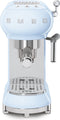Smeg ECF01PBEU - Espressomachine - 15 bar - Pastelblauw