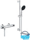 GROHE QuickFix Precision Flow doucheset - Waterbesparend - Chroom
