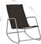 vidaXL - Tuinschommelstoel - 95x54x85 - cm - textileen - taupe