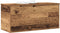 vidaXL - Opbergdoos - met - Deksel - Oude - Hout - 100x42x46 - cm - Geengineerd - Hout